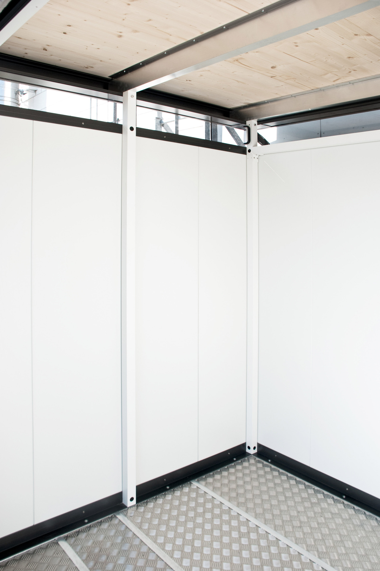 Beschichtete Dachsteher für CasaNova, grauweiß 1 Beschichtete Dachsteher für CasaNova, grauweiß