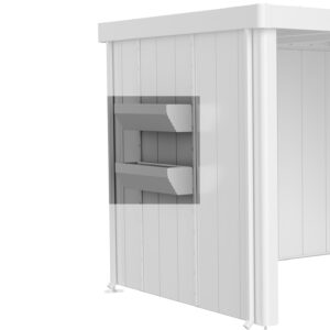 Floraboard zu Seitendach Gerätehaus Neo