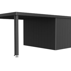 Seitendach zu Gerätehaus Neo