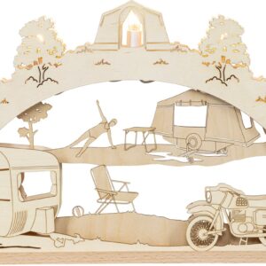 3D-Lichterbogen "Ostalgie Camping"