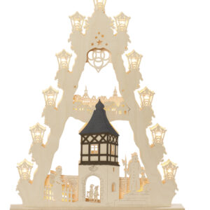 3D-Lichterspitze ''Burgromantik''