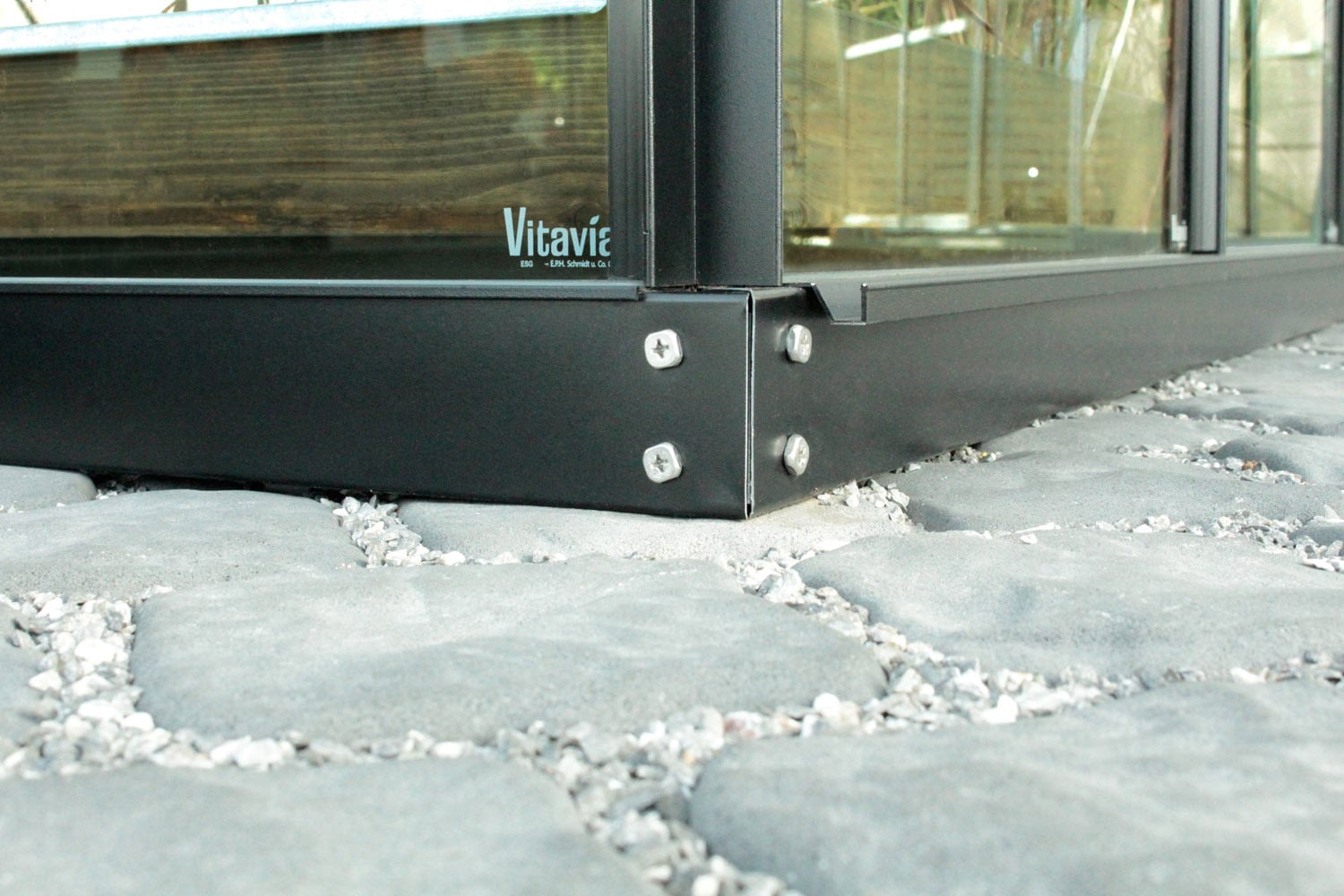 Fundament 6500, 6cm, schwarz 1 Fundament 6500, 6cm, schwarz