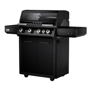 Gasgrill Kingman 4 MK, schwarz