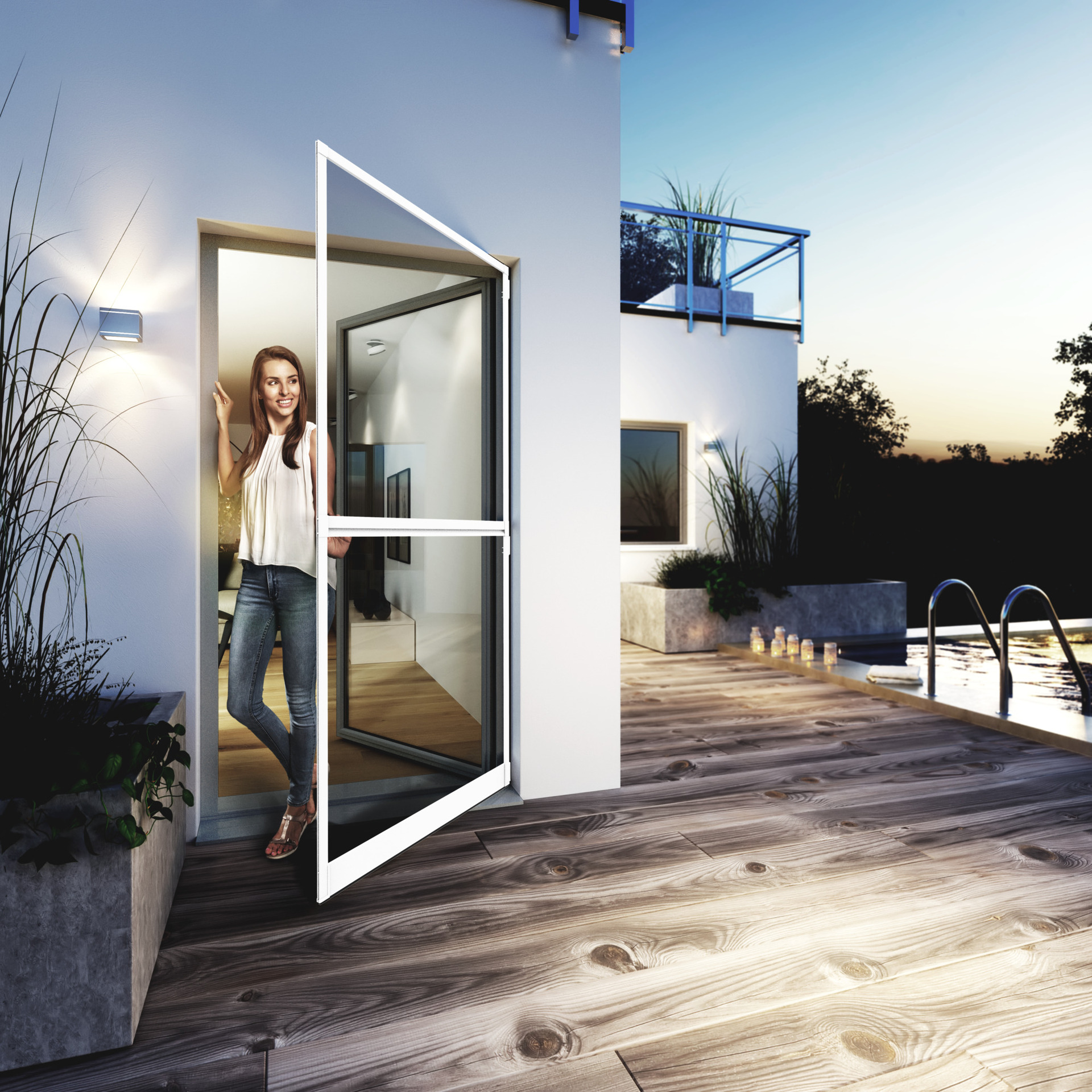 Insektenschutz Expert Rahmen Tür 1 Insektenschutz Expert Rahmen Tür