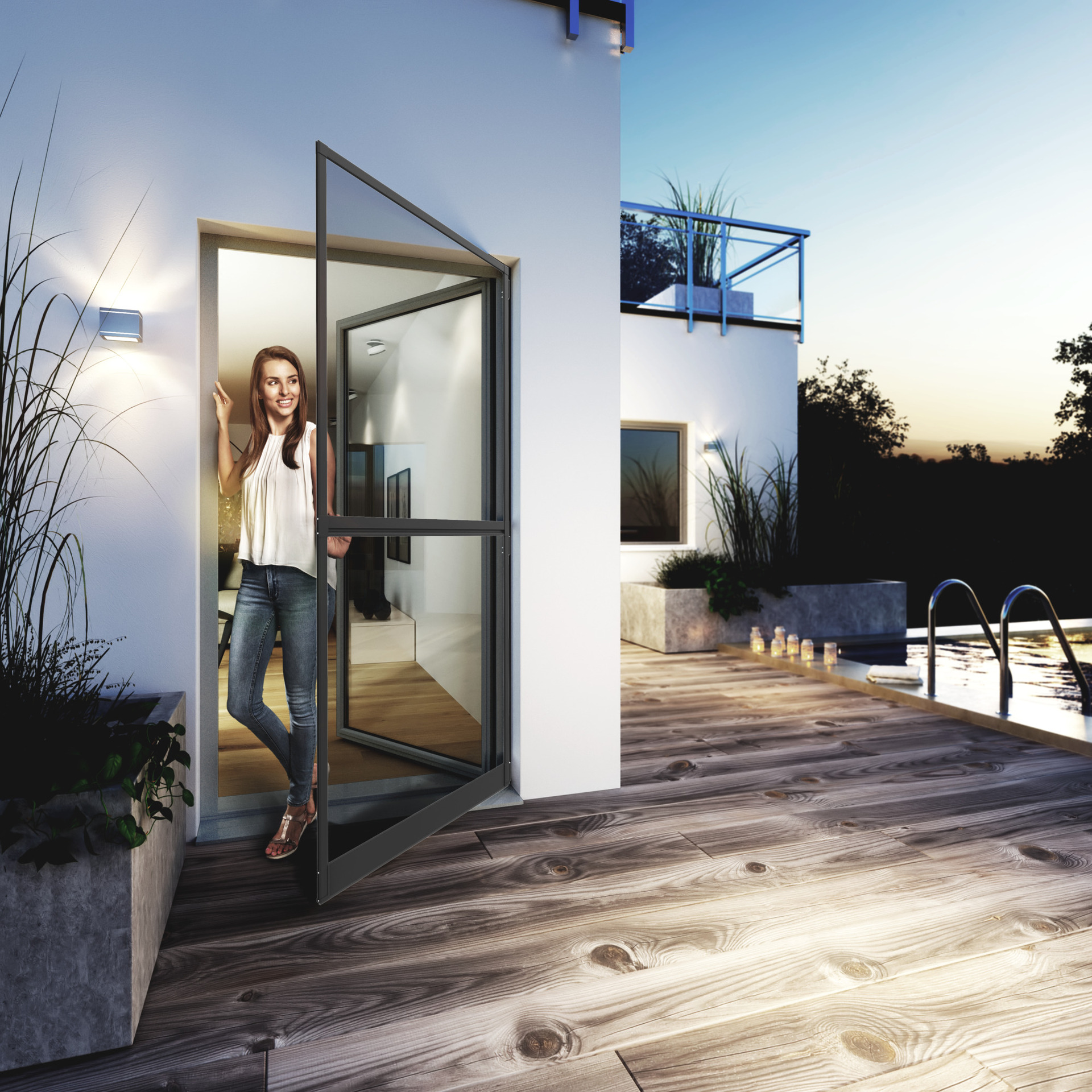 Insektenschutz Expert Rahmen Tür 1 Insektenschutz Expert Rahmen Tür