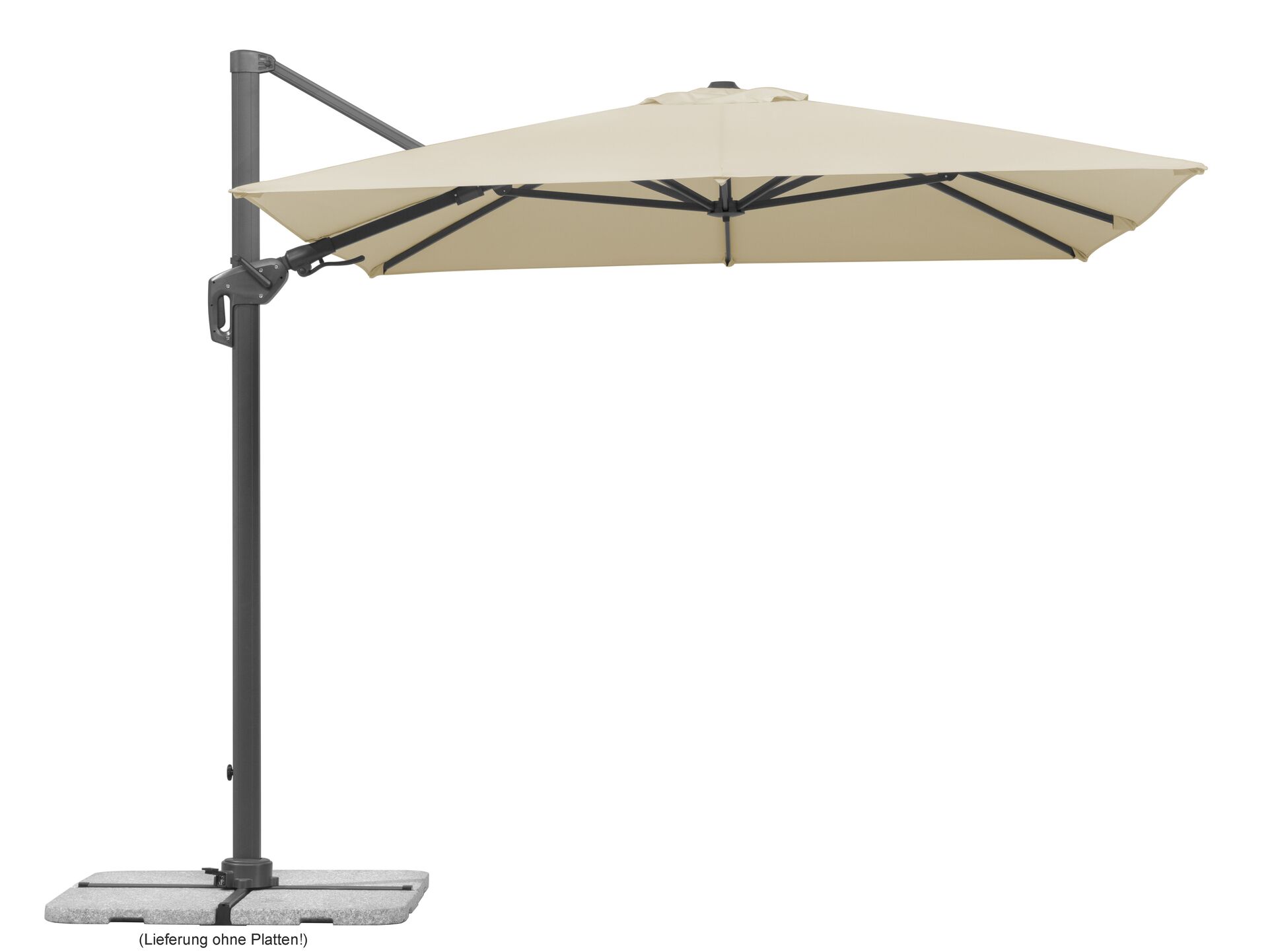 Ampelschirm Rhodos Twist 1 Ampelschirm Rhodos Twist