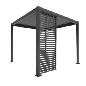 Pergola-Lamellenwand zu Classic/Deluxe 111