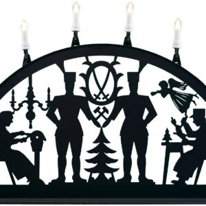 Metallschwibbogen aus Aluminium, 100x50cm