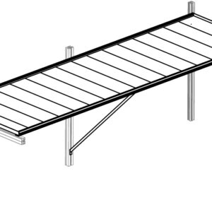 Tischgestell für Gewächshaus Nelke