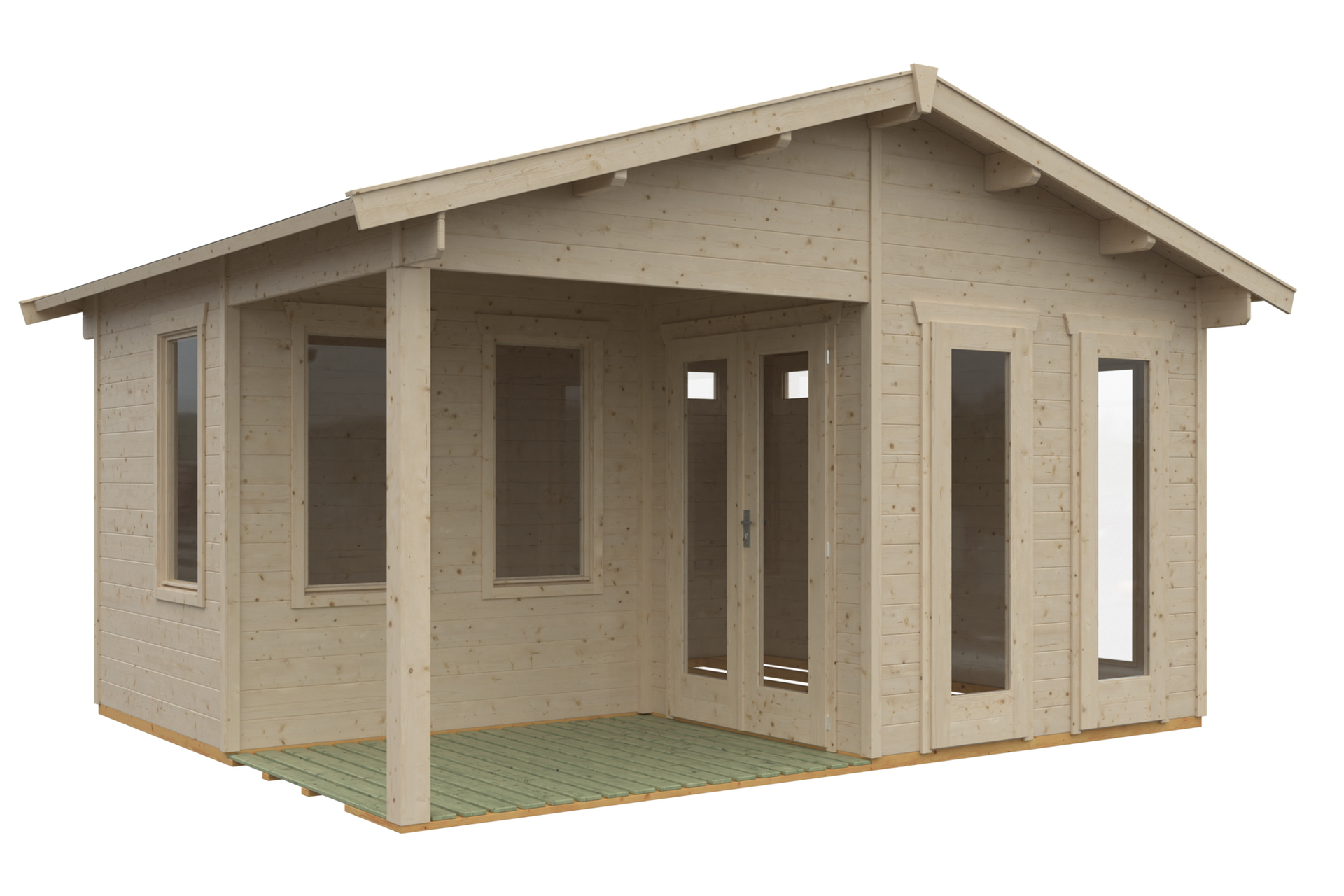 Gartenhaus Utrecht, 460 x 380cm 1 Gartenhaus Utrecht, 460 x 380cm