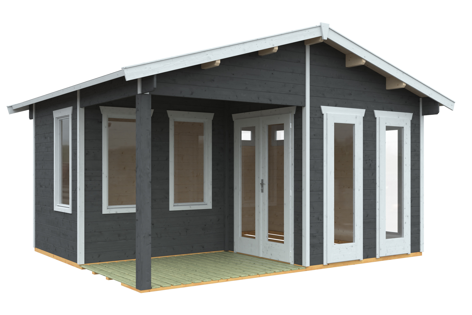 Gartenhaus Utrecht, 460 x 380cm 1 Gartenhaus Utrecht, 460 x 380cm