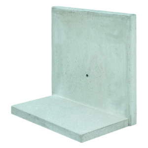 L-Stein Sichtbeton grau