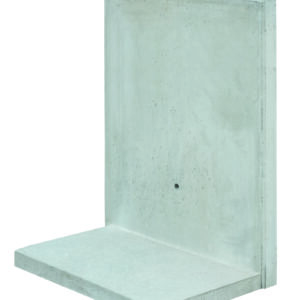 L-Stein Sichtbeton grau