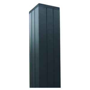 Aluminium TOR-Pfosten f. Steckzaunserien