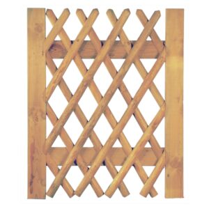 Jägerzaun Tor  Latten 55 mm, kdi braun