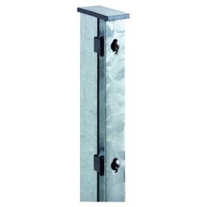 JERRY Eck-Zaunpfosten feuerverzinkt