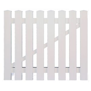 LIGHTLINE KS-Vorgartentor weiß