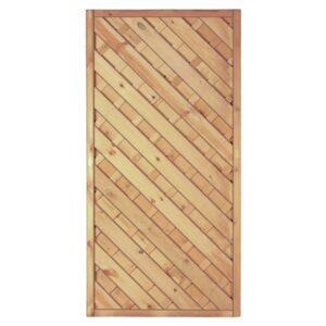 Maxi-Diagonal, Lamellen geriffelt & geschraubt