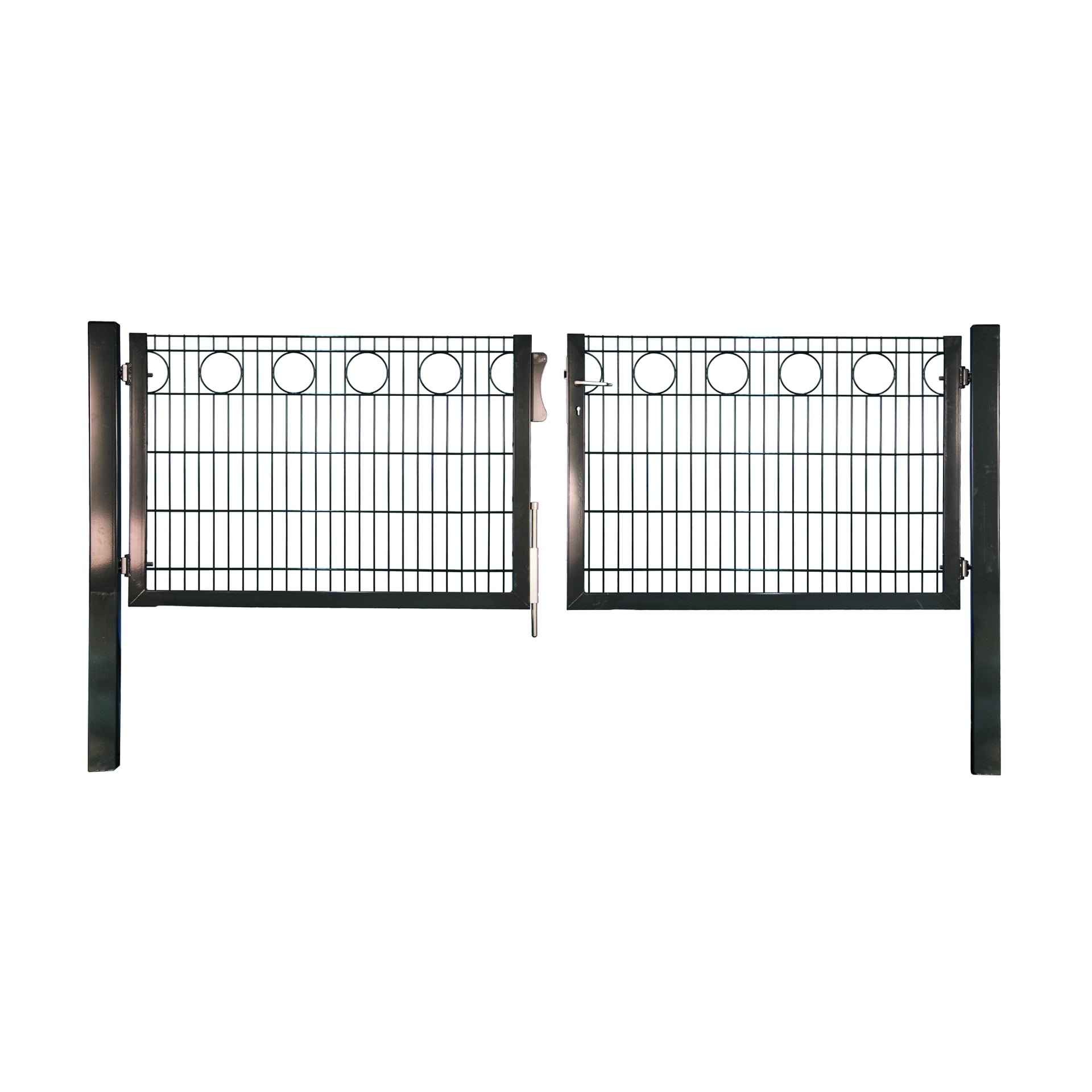 2779228 rondo doppeltor ral 7016 anthrazit inkl pfosten