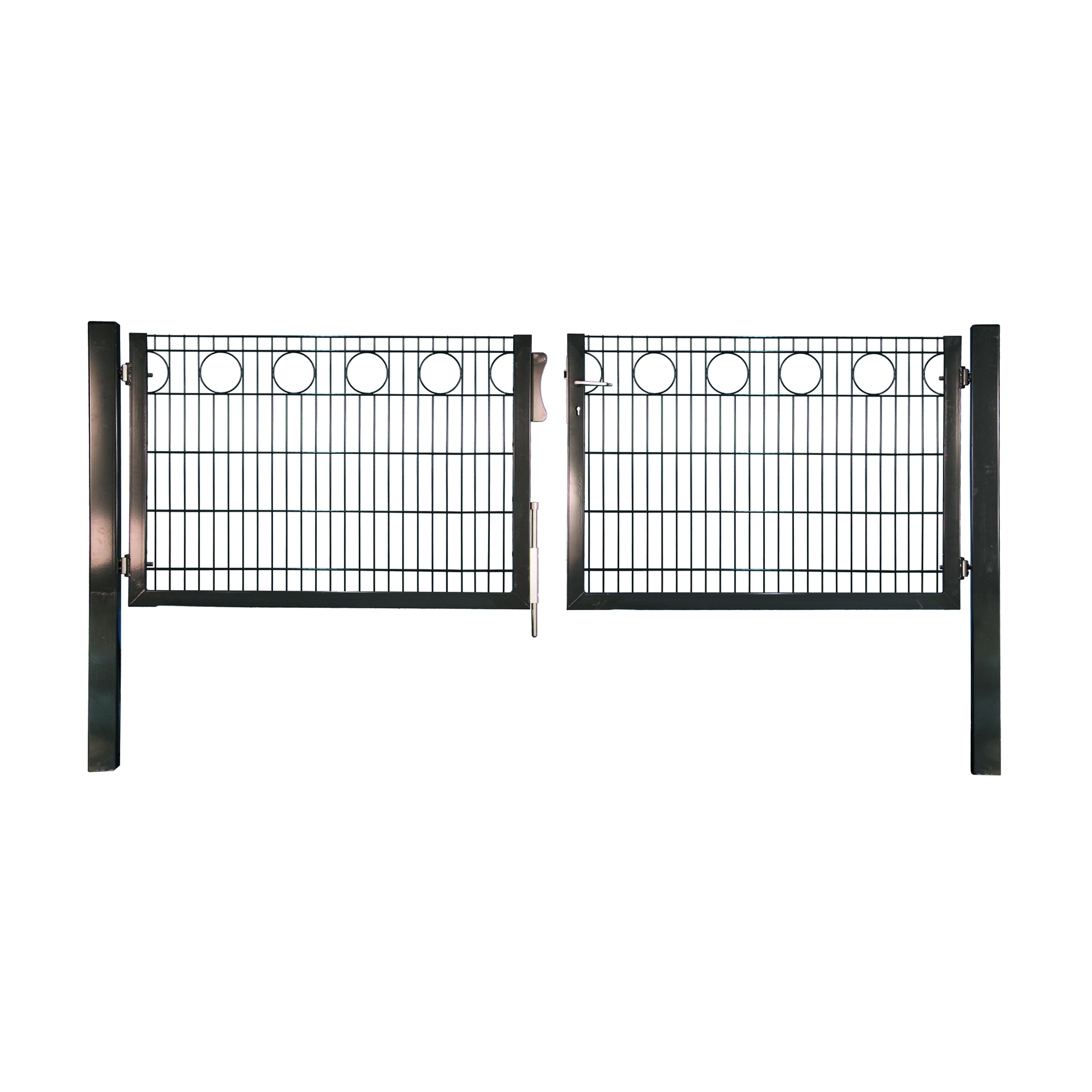 2779229 rondo doppeltor ral 7016 anthrazit inkl pfosten