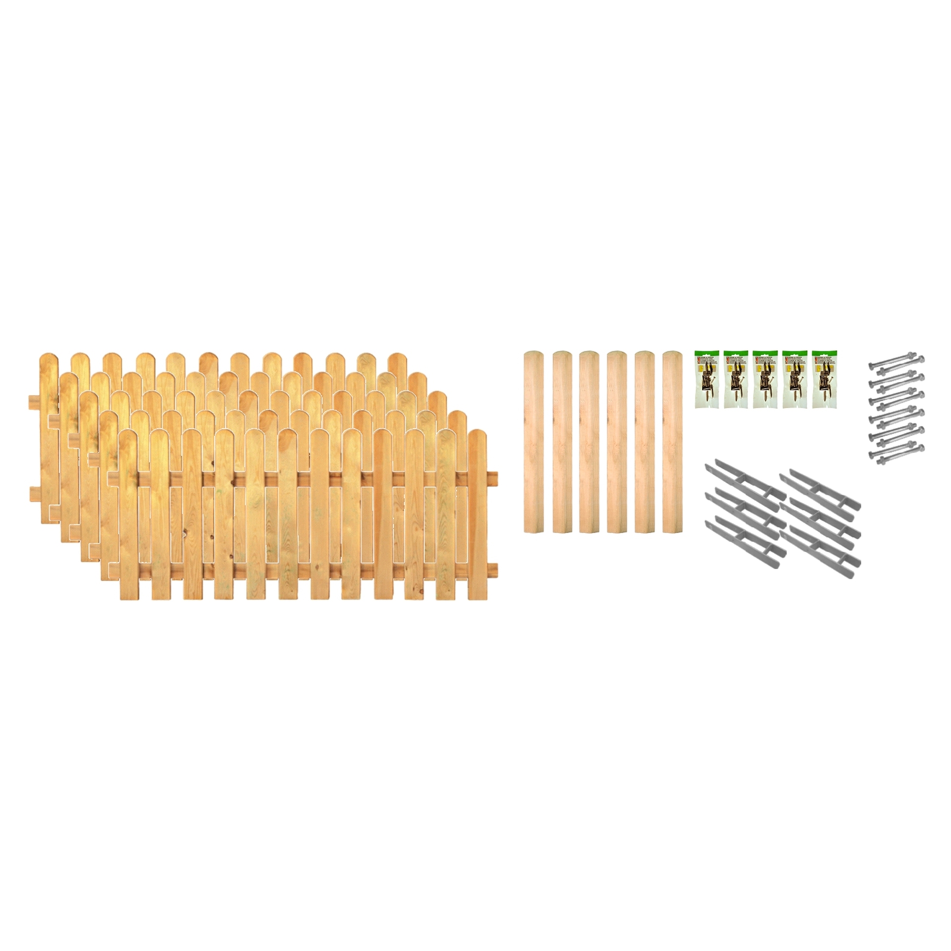 Sichtschutz Zaun-Set LAKELAND 1 Sichtschutz Zaun-Set LAKELAND