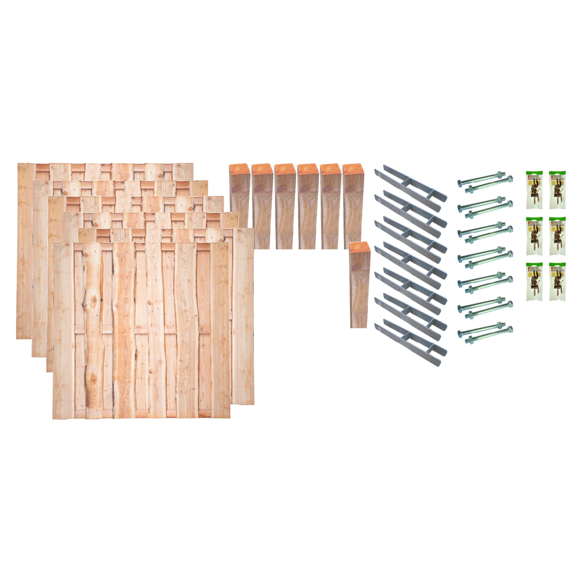 Sichtschutz Zaun-Set LINCOLN 1 Sichtschutz Zaun-Set LINCOLN