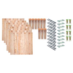 Sichtschutz Zaun-Set LINCOLN