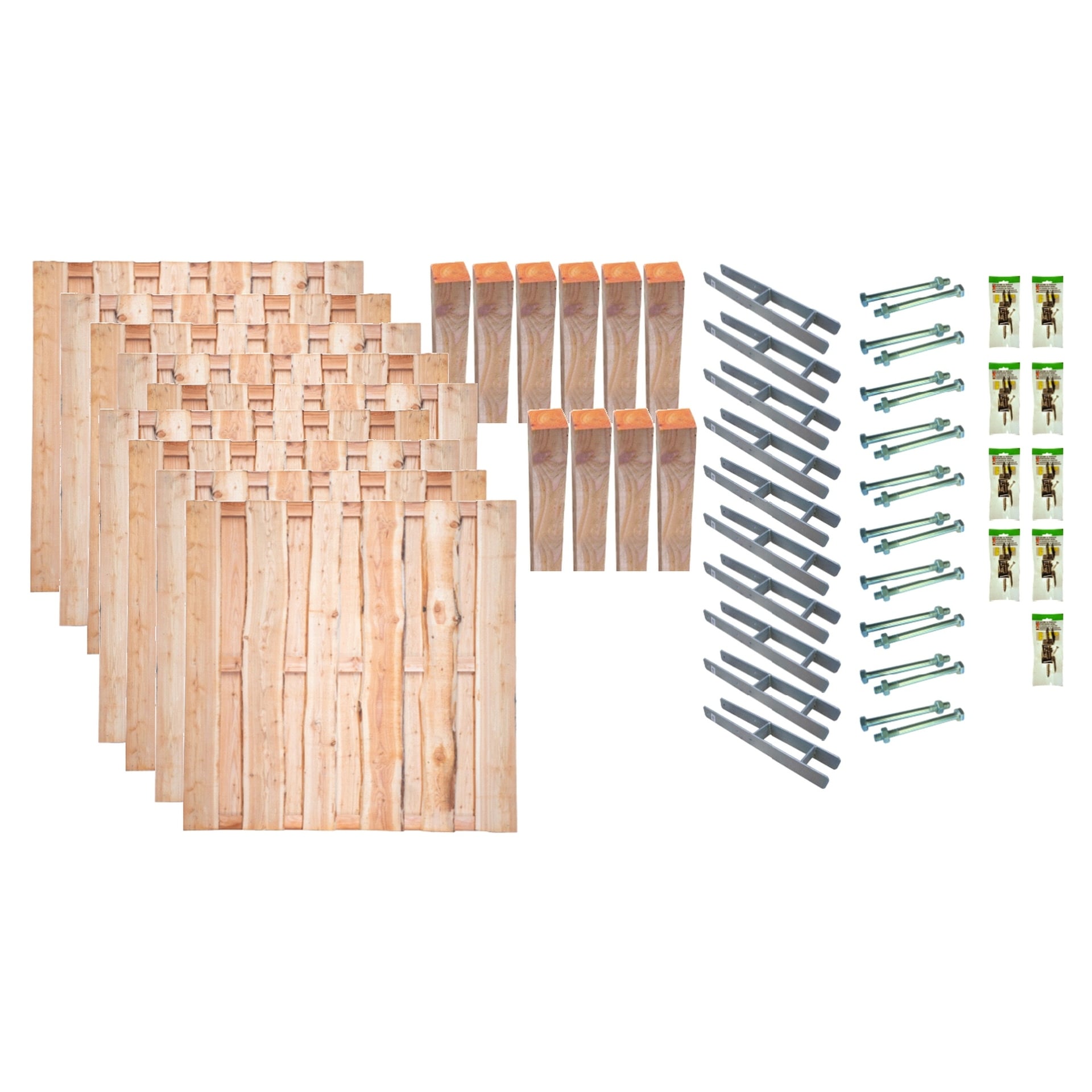 Sichtschutz Zaun-Set LINCOLN 1 Sichtschutz Zaun-Set LINCOLN