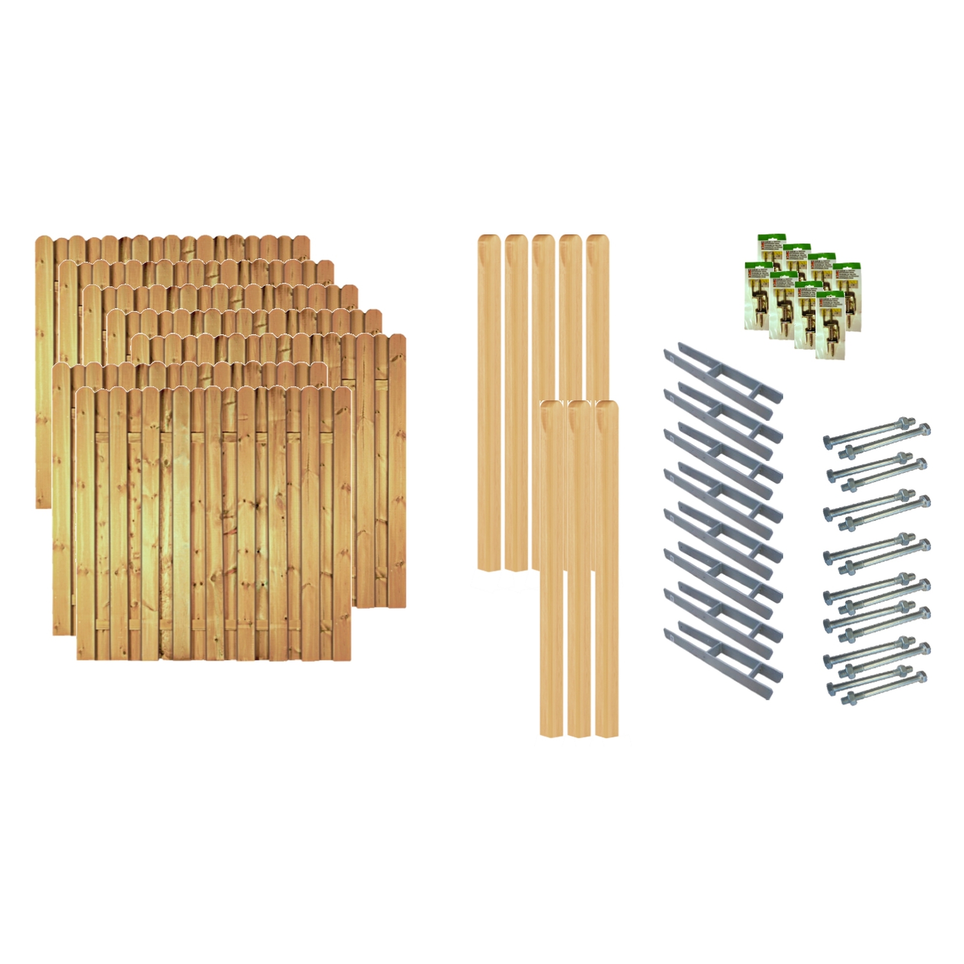 Sichtschutz Zaun-Set LOS ANGELES 1 Sichtschutz Zaun-Set LOS ANGELES