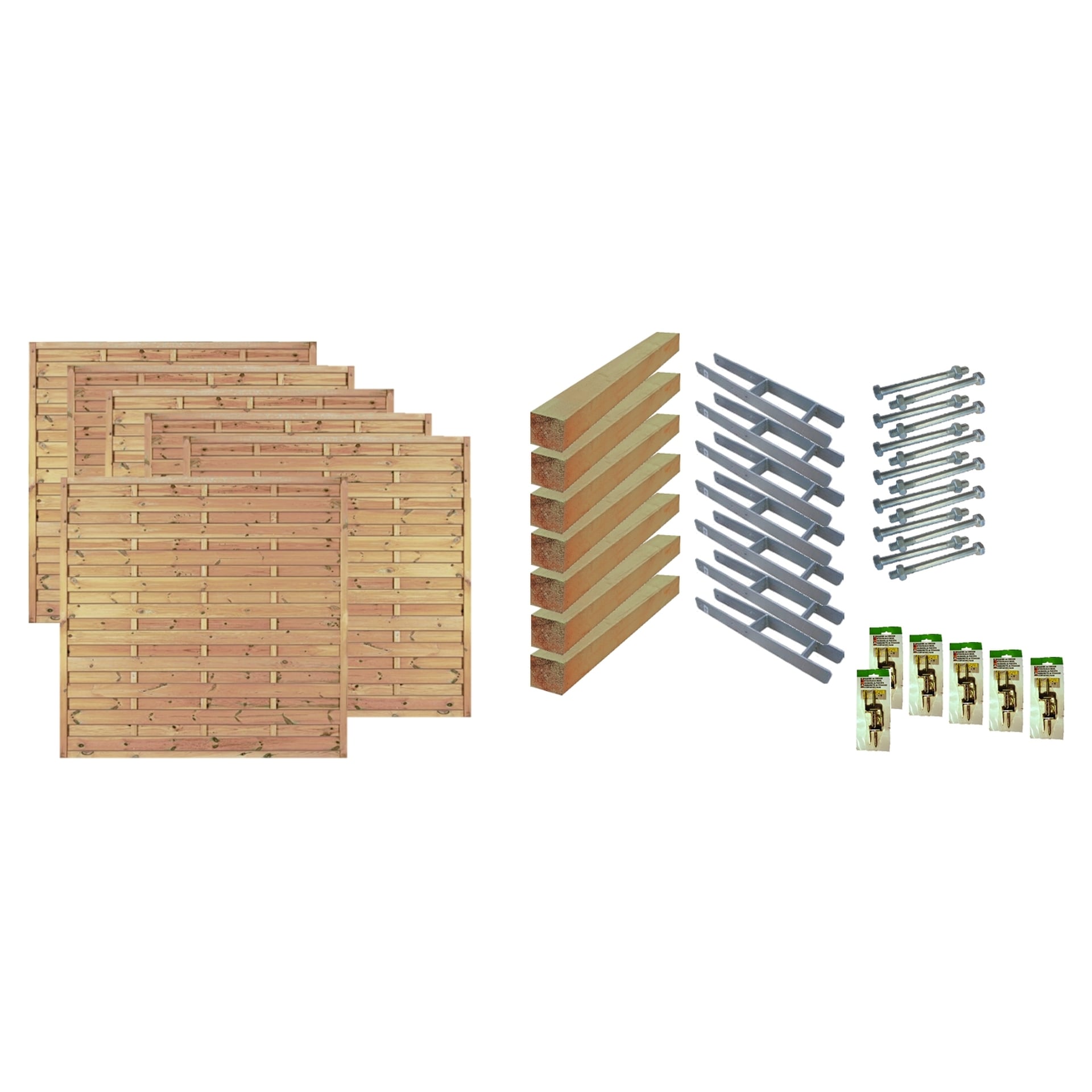 Sichtschutz Zaun-Set MANHATTAN 1 Sichtschutz Zaun-Set MANHATTAN