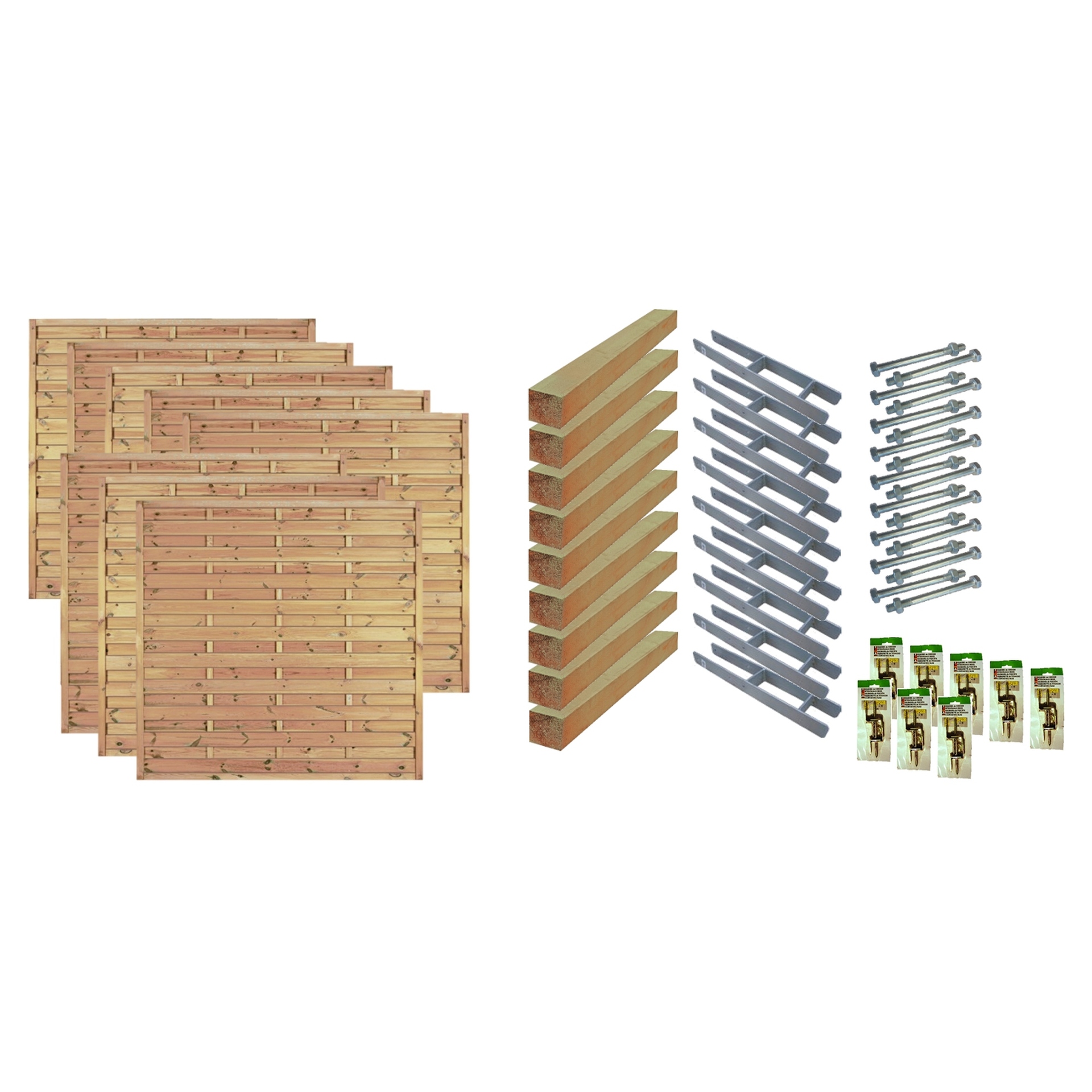 Sichtschutz Zaun-Set MANHATTAN 1 Sichtschutz Zaun-Set MANHATTAN