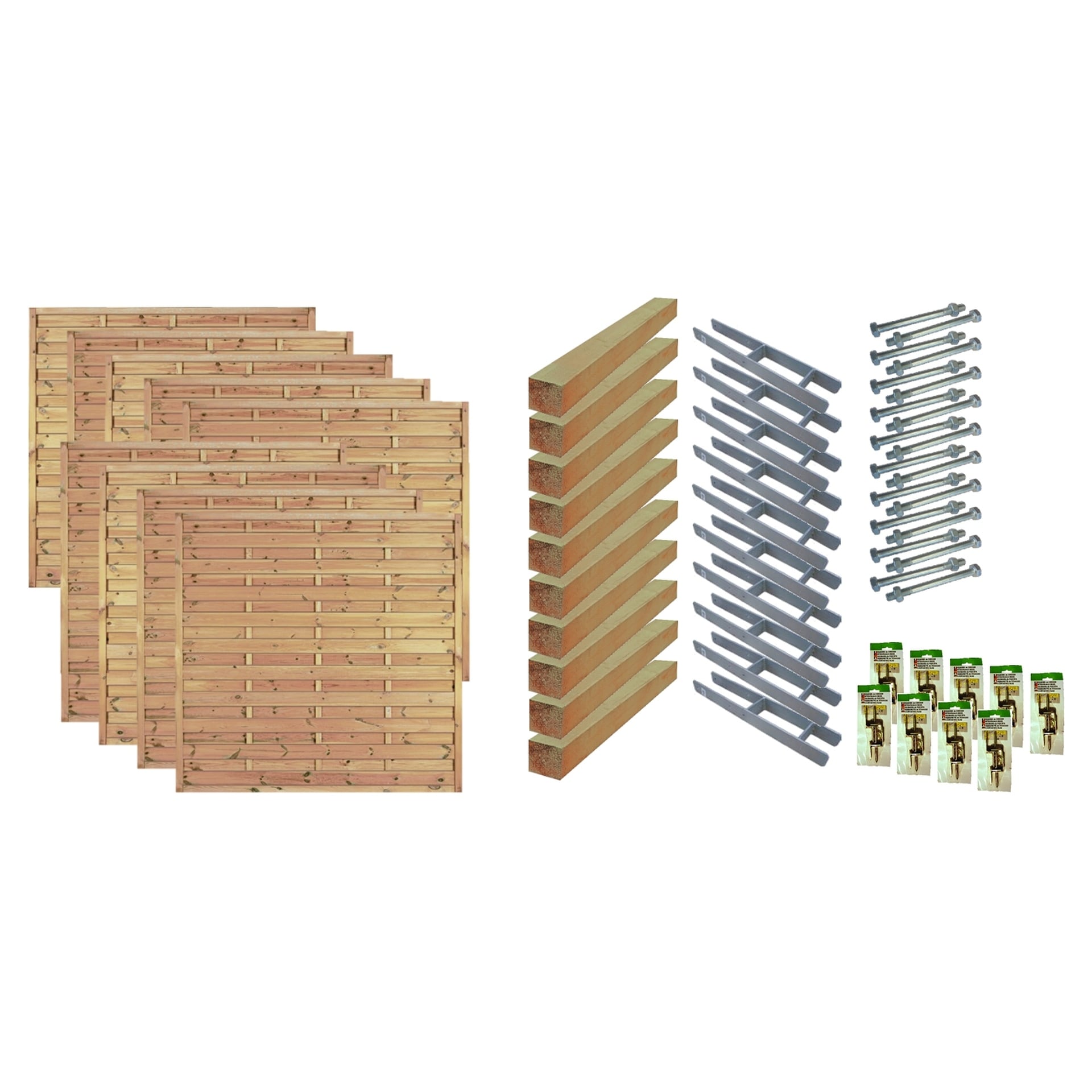 Sichtschutz Zaun-Set MANHATTAN 1 Sichtschutz Zaun-Set MANHATTAN