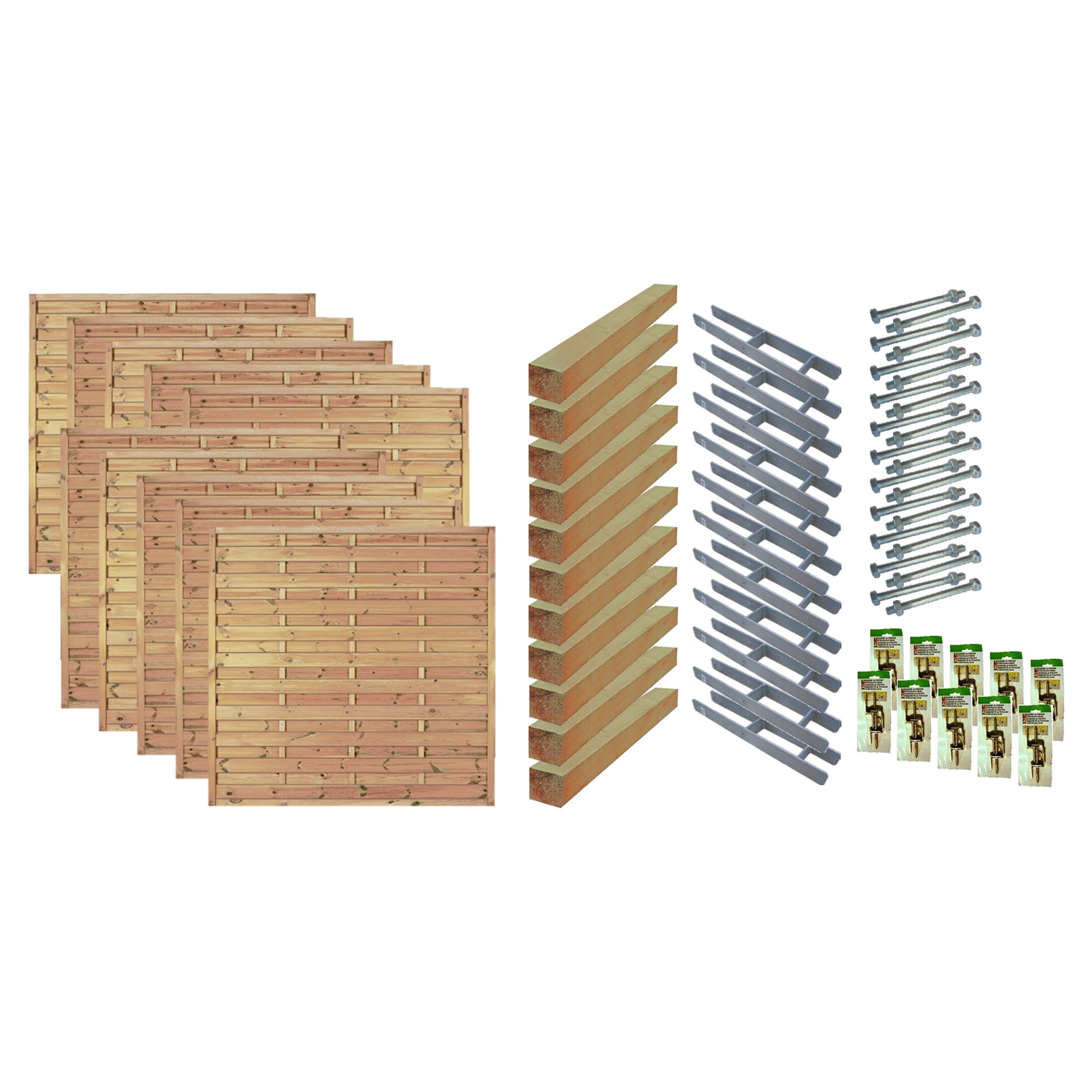 Sichtschutz Zaun-Set MANHATTAN 1 Sichtschutz Zaun-Set MANHATTAN