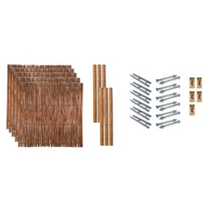 Sichtschutz Zaun-Set PORTLAND