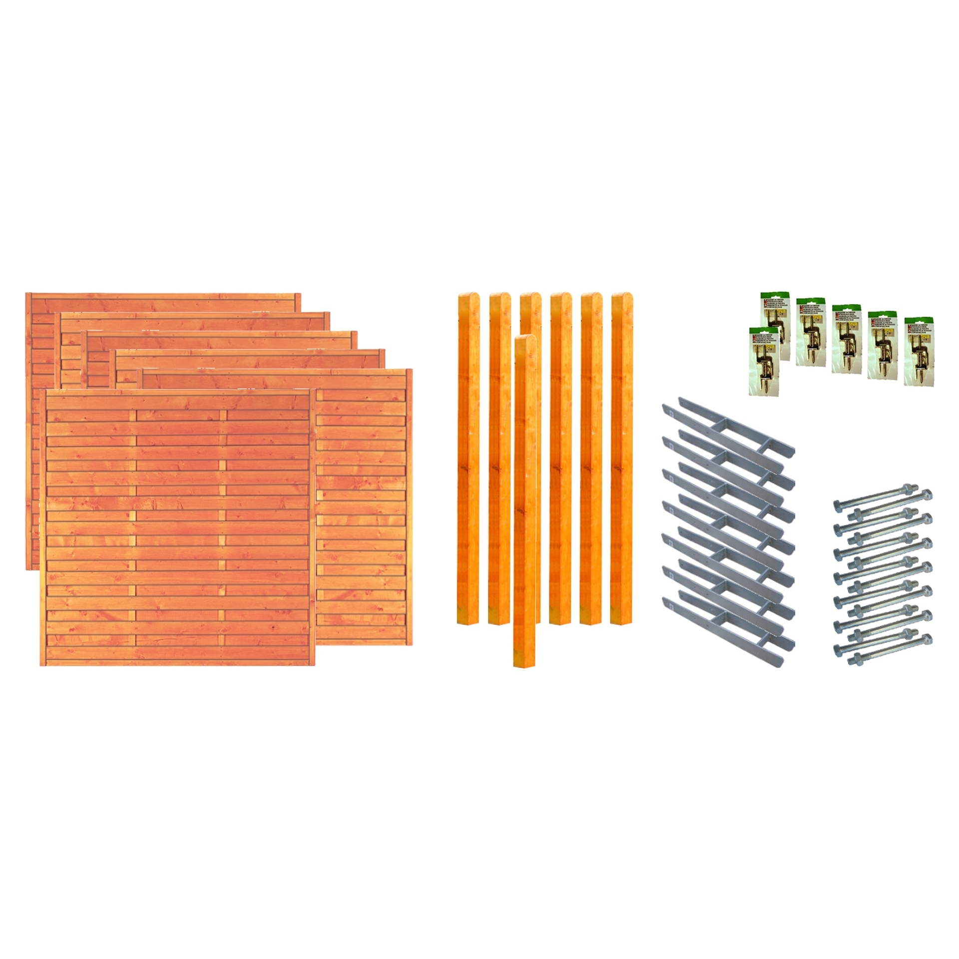 Sichtschutz Zaun-Set SAN DIEGO 1 Sichtschutz Zaun-Set SAN DIEGO