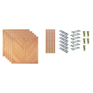 Sichtschutz Zaun-Set SPRINGFIELD