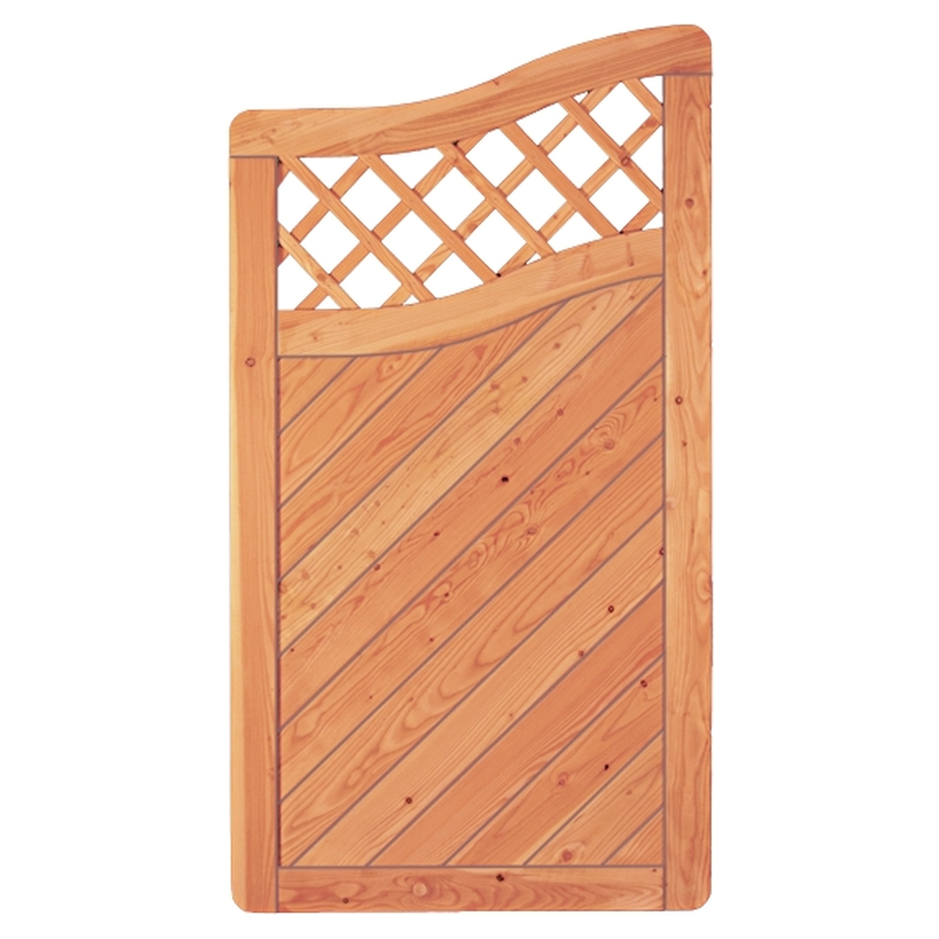 SKAGEN-Serie Bogen Abschluß Lärche 90x165/150 cm 1 SKAGEN-Serie Bogen Abschluß Lärche 90x165/150 cm