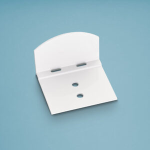 Abschluss- und Haltewinkel 62 mm breit 56 mm lang für Plattenstärke 16 mm