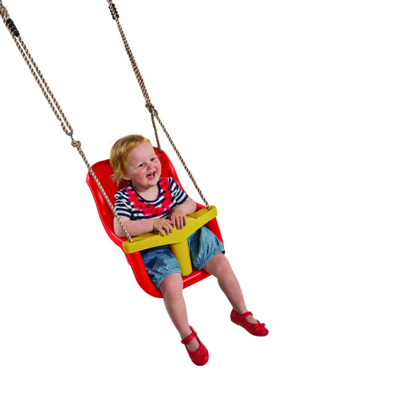 babyschaukel mit gurt und pp seil