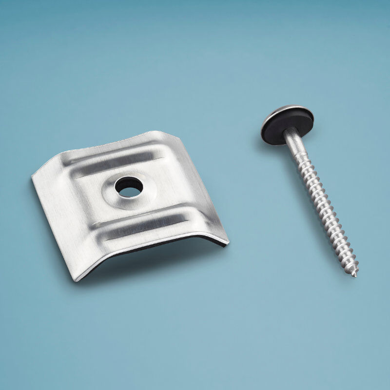 kalottenset trapez aluminium kalotte mit edelstahl torxschraube und dichtscheibe 55 x 45 mm zur befestigung auf holz