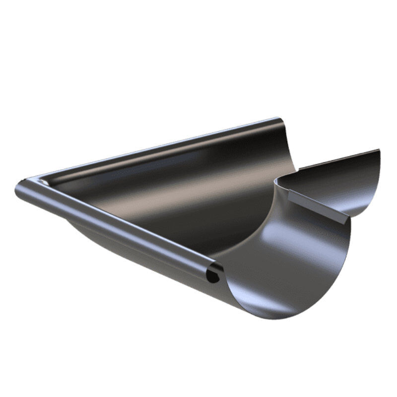 krop stahl dachrinnen aussenecke 90grad 125 mm