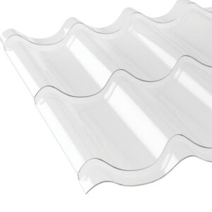 Lichtplatte für Pfannenblech Typ 2 Polycarbonat 800 x 1060 mm