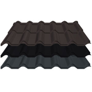 Pfannenblech Diament Eco+ | 0,50 mm | Stahl | Modullänge 350 mm | 50 µm ThyssenKrupp Matt Premium