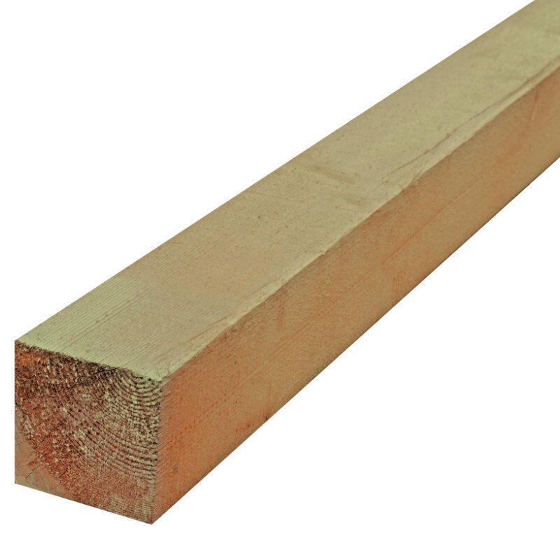 pfosten 9 x 9 cm kopf gerade