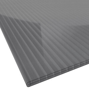 Polycarbonat Stegplatte | 2ND LIFE LINE Nova Lite | 16 mm | Breite 980 mm | Anthrazit