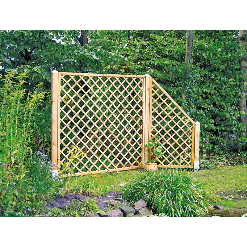 rankzaun diagonal 6 x 6 cm