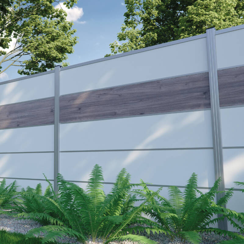 sichtschutzzaun set faroe