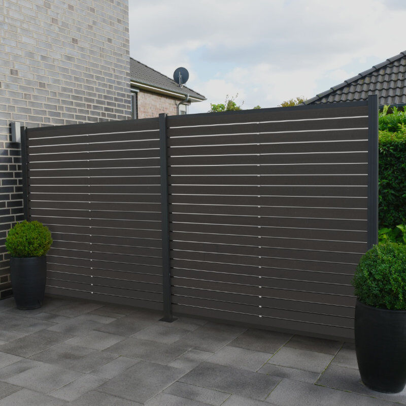 sichtschutzzaun set hanoe