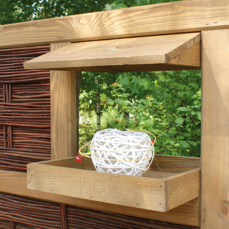 sichtschutzzaun vogelhaus labo