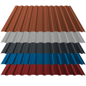 Trapezblech T14+ | Dach | 0,50 mm | Stahl | Verzinkt – ZINKOMAG, Aluzink, 25 µm Polyester